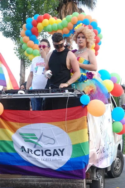 Salerno Itália Sul Maio 2018 Gay Pride Event Gay Pride — Fotografia de Stock