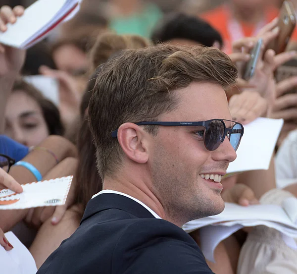 Giffoni Valle Piana Itálie Července 2018 Jeremy Irvine Giffoni Filmový — Stock fotografie