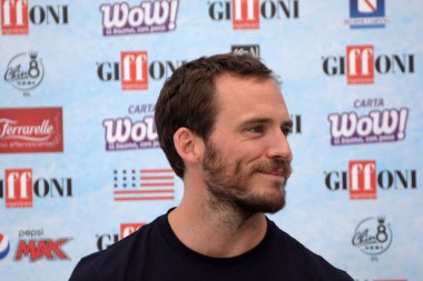 Giffoni Valle Piana, Sa, İtalya - 23 Temmuz 2018: Sam Claflin, Giffoni Film Festivali 2018 - üzerinde 23 Temmuz 2018 Giffoni Valle Piana, İtalya 