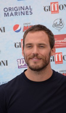 Giffoni Valle Piana, Sa, İtalya - 23 Temmuz 2018: Sam Claflin, Giffoni Film Festivali 2018 - üzerinde 23 Temmuz 2018 Giffoni Valle Piana, İtalya 
