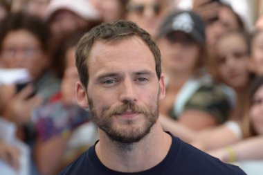 Giffoni Valle Piana, Sa, İtalya - 23 Temmuz 2018: Sam Claflin, Giffoni Film Festivali 2018 - üzerinde 23 Temmuz 2018 Giffoni Valle Piana, İtalya 