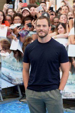 Giffoni Valle Piana, Sa, İtalya - 23 Temmuz 2018: Sam Claflin, Giffoni Film Festivali 2018 - üzerinde 23 Temmuz 2018 Giffoni Valle Piana, İtalya 