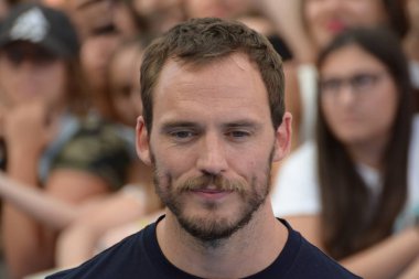 Giffoni Valle Piana, Sa, İtalya - 23 Temmuz 2018: Sam Claflin, Giffoni Film Festivali 2018 - üzerinde 23 Temmuz 2018 Giffoni Valle Piana, İtalya 