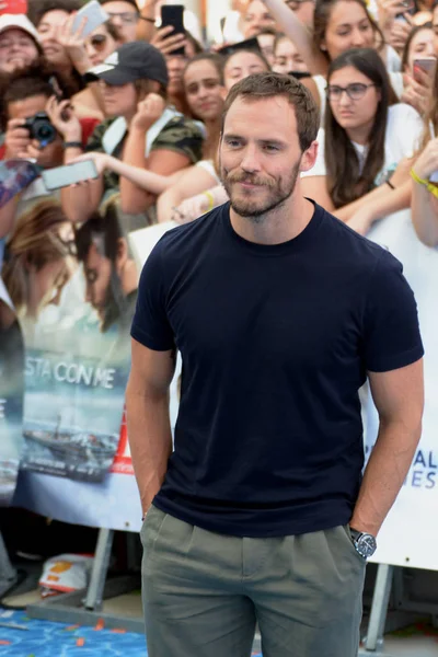 Giffoni Valle Piana, Sa, İtalya - 23 Temmuz 2018: Sam Claflin, Giffoni Film Festivali 2018 - üzerinde 23 Temmuz 2018 Giffoni Valle Piana, İtalya 