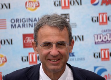 Giffoni Valle Piana, Sa, İtalya - 23 Temmuz 2018: Bakanı Sergio Costa adlı Giffoni Film Festivali 2018 - üzerinde 23 Temmuz 2018 Giffoni Valle Piana, İtalya 