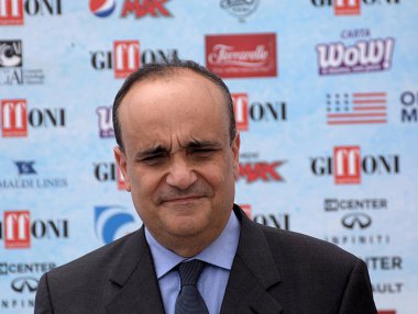 Giffoni Valle Piana, Sa, İtalya - 28 Temmuz 2018: Alberto Bonisoli, Giffoni Film Festivali 2018 - üzerinde 28 Temmuz 2018 Giffoni Valle Piana, İtalya