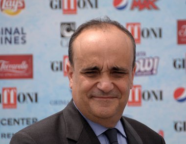 Giffoni Valle Piana, Sa, İtalya - 28 Temmuz 2018: Alberto Bonisoli, Giffoni Film Festivali 2018 - üzerinde 28 Temmuz 2018 Giffoni Valle Piana, İtalya