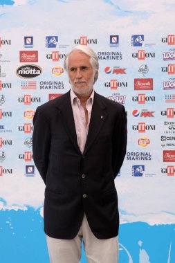 Giffoni Valle Piana, Sa, İtalya - 26 Temmuz 2018: Giovanni Malago' Giffoni Film Festivali 2018 - üzerinde 26 Temmuz 2018 Giffoni Valle Piana, İtalya 
