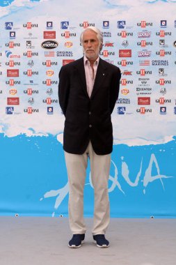 Giffoni Valle Piana, Sa, İtalya - 26 Temmuz 2018: Giovanni Malago' Giffoni Film Festivali 2018 - üzerinde 26 Temmuz 2018 Giffoni Valle Piana, İtalya 