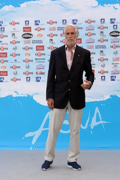 Giffoni Valle Piana, Sa, İtalya - 26 Temmuz 2018: Giovanni Malago' Giffoni Film Festivali 2018 - üzerinde 26 Temmuz 2018 Giffoni Valle Piana, İtalya 