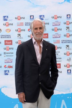 Giffoni Valle Piana, Sa, İtalya - 26 Temmuz 2018: Giovanni Malago' Giffoni Film Festivali 2018 - üzerinde 26 Temmuz 2018 Giffoni Valle Piana, İtalya 
