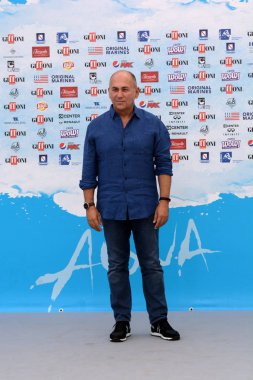 Giffoni Valle Piana, Sa, İtalya - 21 Temmuz 2018: Ferzan Özpetek, Giffoni Film Festivali 2018 - üzerinde 21 Temmuz 2018 Giffoni Valle Piana, İtalya 