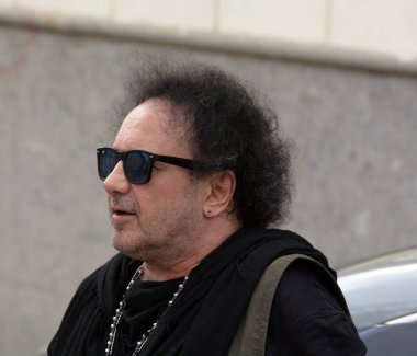 Giffoni Valle Piana, Sa, İtalya - 28 Temmuz 2018: Enzo Avitabile, Giffoni Film Festivali 2018 - üzerinde 28 Temmuz 2018 Giffoni Valle Piana, İtalya 