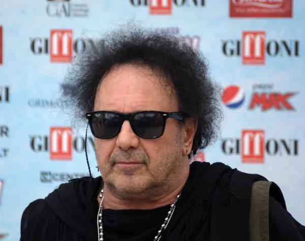 Giffoni Valle Piana, Sa, İtalya - 28 Temmuz 2018: Enzo Avitabile, Giffoni Film Festivali 2018 - üzerinde 28 Temmuz 2018 Giffoni Valle Piana, İtalya 