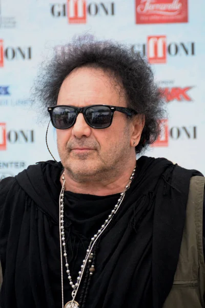 Giffoni Valle Piana, Sa, İtalya - 28 Temmuz 2018: Enzo Avitabile, Giffoni Film Festivali 2018 - üzerinde 28 Temmuz 2018 Giffoni Valle Piana, İtalya 