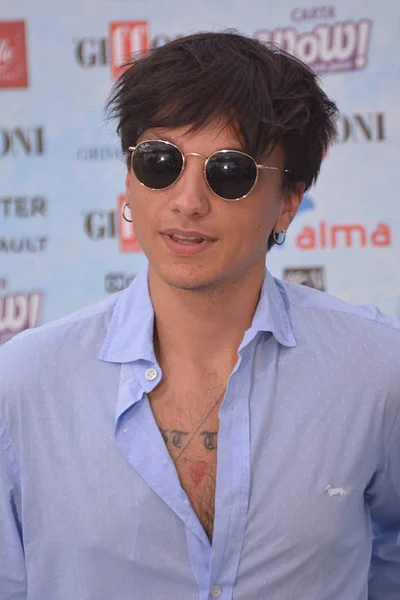 Giffoni Valle Piana Italia Luglio 2018 Niccolo Moriconi Alias Ultimo — Foto Stock