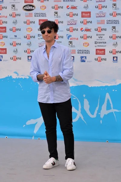 Giffoni Valle Piana Italia Luglio 2018 Niccolo Moriconi Alias Ultimo — Foto Stock