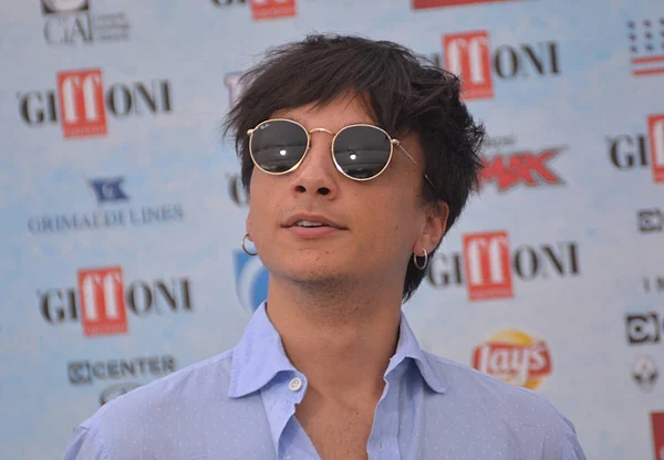 Giffoni Valle Piana Italien Juli 2018 Niccolo Moriconi Alias Ultimo — Stockfoto