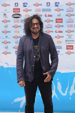 Giffoni Valle Piana, Sa, İtalya - 26 Temmuz 2018: Alessandro Borghese adlı Giffoni Film Festivali 2018 - üzerinde 26 Temmuz 2018 Giffoni Valle Piana, İtalya 