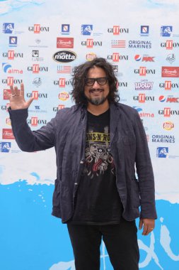 Giffoni Valle Piana, Sa, İtalya - 26 Temmuz 2018: Alessandro Borghese adlı Giffoni Film Festivali 2018 - üzerinde 26 Temmuz 2018 Giffoni Valle Piana, İtalya 