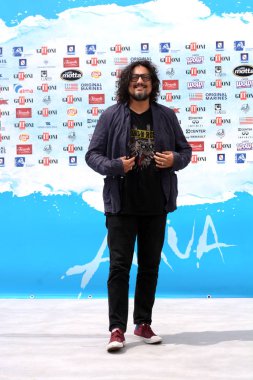 Giffoni Valle Piana, Sa, İtalya - 26 Temmuz 2018: Alessandro Borghese adlı Giffoni Film Festivali 2018 - üzerinde 26 Temmuz 2018 Giffoni Valle Piana, İtalya 