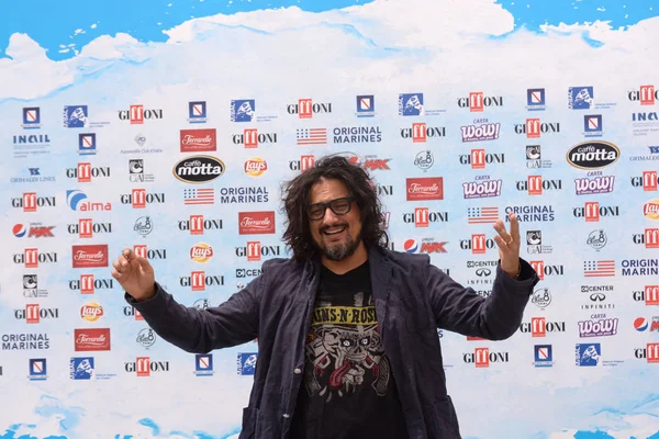 Giffoni Valle Piana, Sa, İtalya - 26 Temmuz 2018: Alessandro Borghese adlı Giffoni Film Festivali 2018 - üzerinde 26 Temmuz 2018 Giffoni Valle Piana, İtalya 