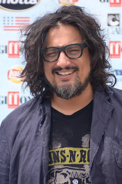 Giffoni Valle Piana, Sa, İtalya - 26 Temmuz 2018: Alessandro Borghese adlı Giffoni Film Festivali 2018 - üzerinde 26 Temmuz 2018 Giffoni Valle Piana, İtalya 