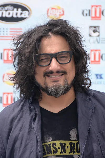 Giffoni Valle Piana, Sa, İtalya - 26 Temmuz 2018: Alessandro Borghese adlı Giffoni Film Festivali 2018 - üzerinde 26 Temmuz 2018 Giffoni Valle Piana, İtalya 