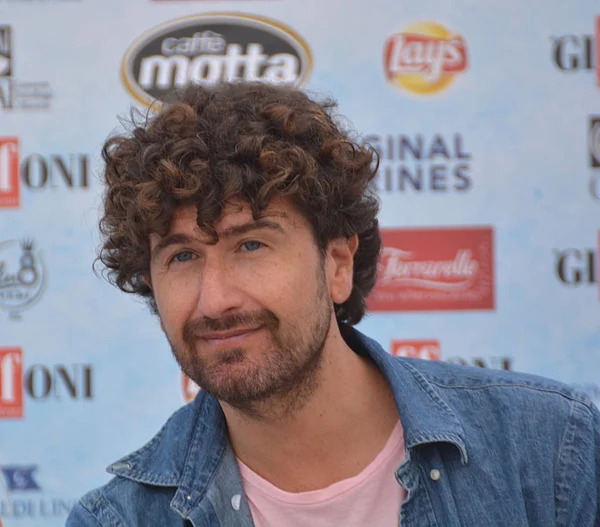 Giffoni Valle Piana Italien Juli 2018 Alessandro Siani Vid Giffoni — Stockfoto