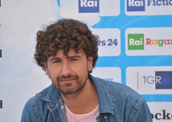 Giffoni Valle Piana Italien Juli 2018 Alessandro Siani Vid Giffoni — Stockfoto