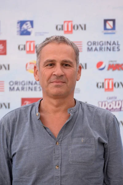 Giffoni Valle Piana, Sa, İtalya - 20 Temmuz 2018: Andrea Jublin, Giffoni Film Festivali 2018 - üzerinde 20 Temmuz 2018 Giffoni Valle Piana, İtalya 