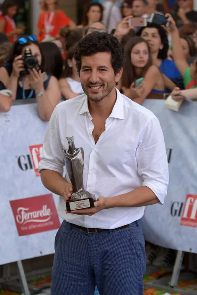 Giffoni Valle Piana Italien Juli 2018 Francesco Scianna Vid Giffoni — Stockfoto