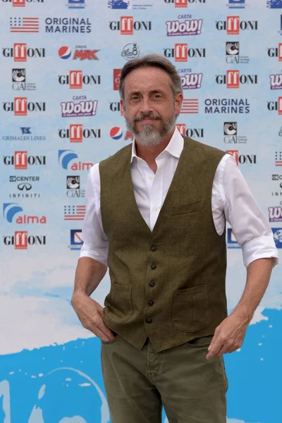 Giffoni Valle Piana Italien Juli 2018 Guido Sgardoli Vid Giffoni — Stockfoto