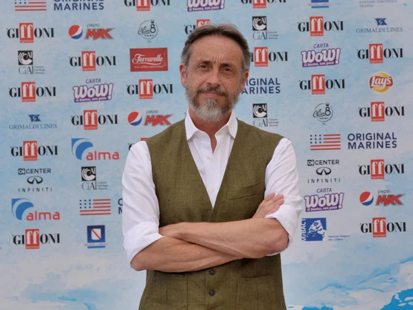 Giffoni Valle Piana Italia Julio 2018 Guido Sgardoli Giffoni Film — Foto de Stock