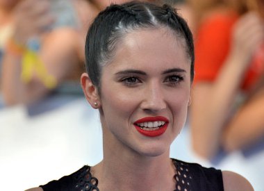 Giffoni Valle Piana, Sa, İtalya - 24 Temmuz 2018: Lodovica Comello, Giffoni Film Festivali 2018 - üzerinde 24 Temmuz 2018 Giffoni Valle Piana, İtalya