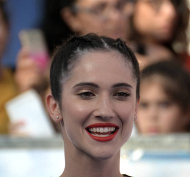 Giffoni Valle Piana, Sa, İtalya - 24 Temmuz 2018: Lodovica Comello, Giffoni Film Festivali 2018 - üzerinde 24 Temmuz 2018 Giffoni Valle Piana, İtalya