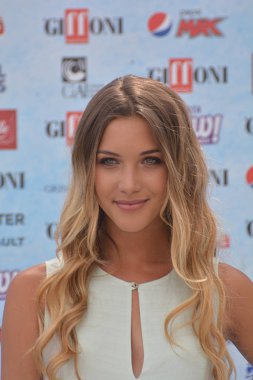 Giffoni Valle Piana, Sa, İtalya - 27 Temmuz 2018: Ludovica Coscione, Giffoni Film Festivali 2018 - üzerinde 27 Temmuz 2018 Giffoni Valle Piana, İtalya 