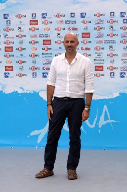 Giffoni Valle Piana, Sa, İtalya - 23 Temmuz 2018: Marco Ponti, Giffoni Film Festivali 2018 - üzerinde 23 Temmuz 2018 Giffoni Valle Piana, İtalya 