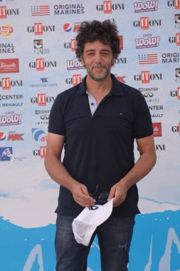 Giffoni Valle Piana, Sa, İtalya - 24 Temmuz 2018: Max Gazze' Giffoni Film Festivali 2018 - üzerinde 24 Temmuz 2018 Giffoni Valle Piana, İtalya