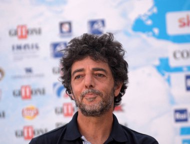 Giffoni Valle Piana, Sa, İtalya - 24 Temmuz 2018: Max Gazze' Giffoni Film Festivali 2018 - üzerinde 24 Temmuz 2018 Giffoni Valle Piana, İtalya