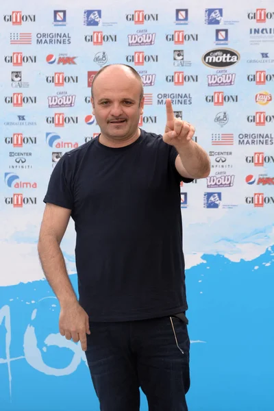 Giffoni Valle Piana Italien Juli 2018 Peppe Iodice Vid Giffoni — Stockfoto