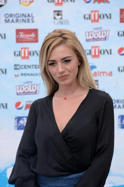 Giffoni Valle Piana Italien Juli 2018 Roberta Branchini Beim Giffoni — Stockfoto