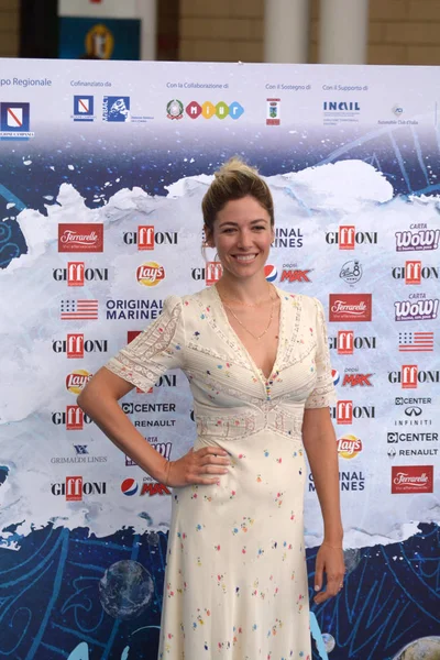 Giffoni Valle Piana Italien Juli 2018 Sarah Felberbaum Vid Giffoni — Stockfoto