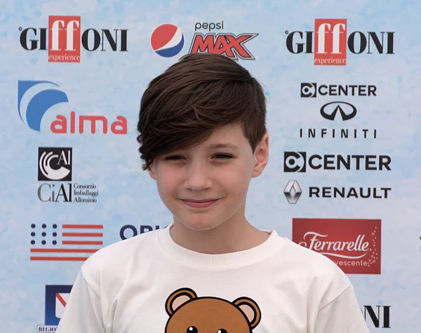 Giffoni Valle Piana Italia Luglio 2018 Tiziano Francia Giffoni Film — Foto Stock