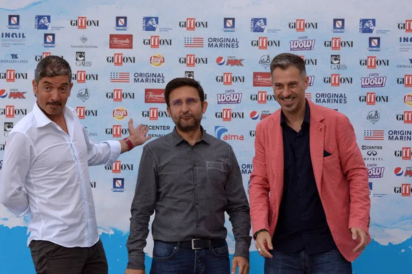 Giffoni Valle Piana Italien Juli 2018 Trio Medusa Giffoni Film — Stockfoto