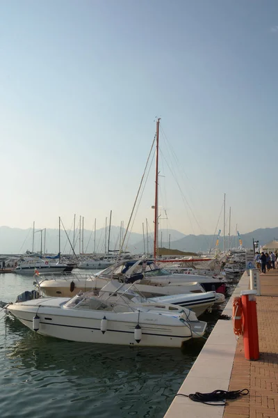 Puerto Marina Arechi Salerno Italia — Foto de Stock