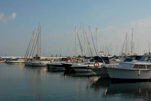 Puerto Marina Arechi Salerno Italia — Foto de Stock