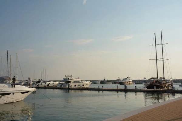 Puerto Marina Arechi Salerno Italia — Foto de Stock