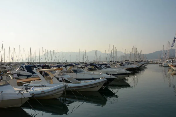 Puerto Marina Arechi Salerno Italia — Foto de Stock