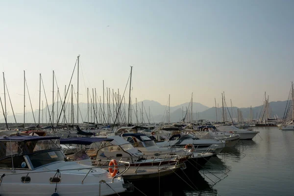 Puerto Marina Arechi Salerno Italia — Foto de Stock